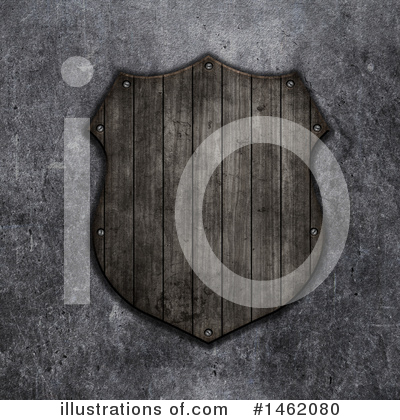 Royalty-Free (RF) Shield Clipart Illustration by KJ Pargeter - Stock Sample #1462080