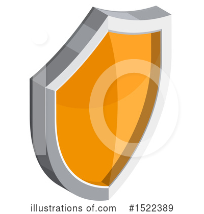 Royalty-Free (RF) Shield Clipart Illustration by beboy - Stock Sample #1522389