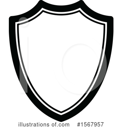 Royalty-Free (RF) Shield Clipart Illustration by Vector Tradition SM - Stock Sample #1567957