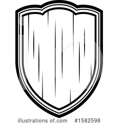 Royalty-Free (RF) Shield Clipart Illustration by Vector Tradition SM - Stock Sample #1582598