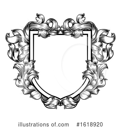 Royalty-Free (RF) Shield Clipart Illustration by AtStockIllustration - Stock Sample #1618920