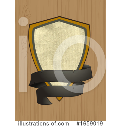 Royalty-Free (RF) Shield Clipart Illustration by elaineitalia - Stock Sample #1659019