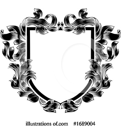 Royalty-Free (RF) Shield Clipart Illustration by AtStockIllustration - Stock Sample #1689004