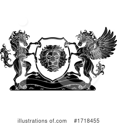 Royalty-Free (RF) Shield Clipart Illustration by AtStockIllustration - Stock Sample #1718455