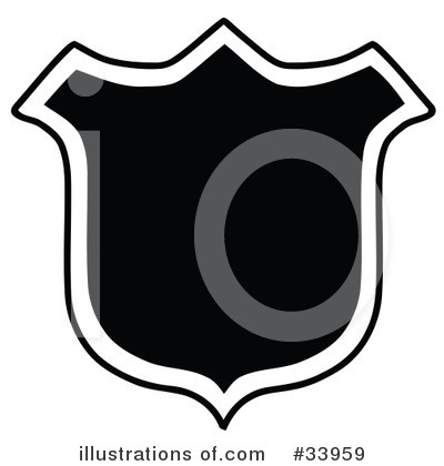 Royalty-Free (RF) Shield Clipart Illustration by C Charley-Franzwa - Stock Sample #33959