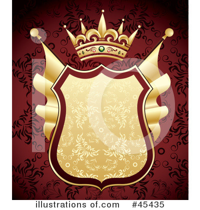 Royalty-Free (RF) Shield Clipart Illustration by TA Images - Stock Sample #45435