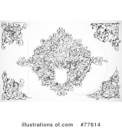 Royalty-Free (RF) Shield Clipart Illustration by BestVector - Stock Sample #77614