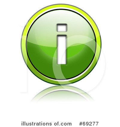 Royalty-Free (RF) Shiny Green Button Clipart Illustration by chrisroll - Stock Sample #69277