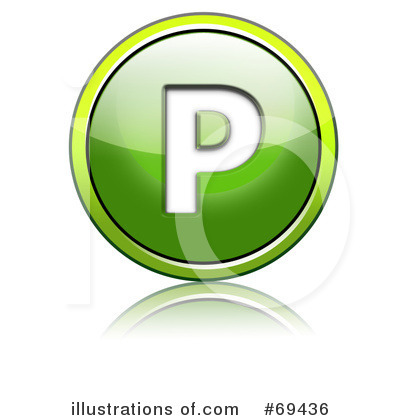 Royalty-Free (RF) Shiny Green Button Clipart Illustration by chrisroll - Stock Sample #69436