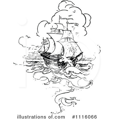 Ship Clipart #1116066 by Prawny Vintage