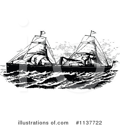 Sailing Clipart #1137722 by Prawny Vintage