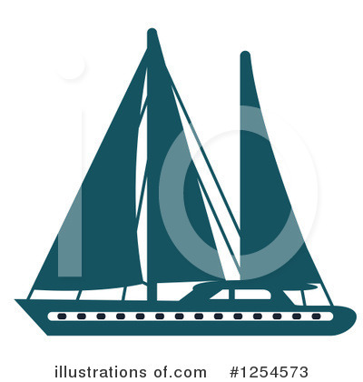 Royalty-Free (RF) Ship Clipart Illustration by Vector Tradition SM - Stock Sample #1254573