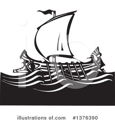 Boat Clipart #1376390 by xunantunich