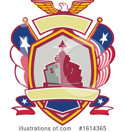 Royalty-Free (RF) Ship Clipart Illustration by patrimonio - Stock Sample #1614365