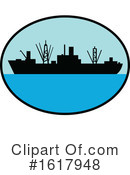 Ship Clipart #1617948 by patrimonio