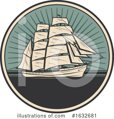 Royalty-Free (RF) Ship Clipart Illustration by Vector Tradition SM - Stock Sample #1632681