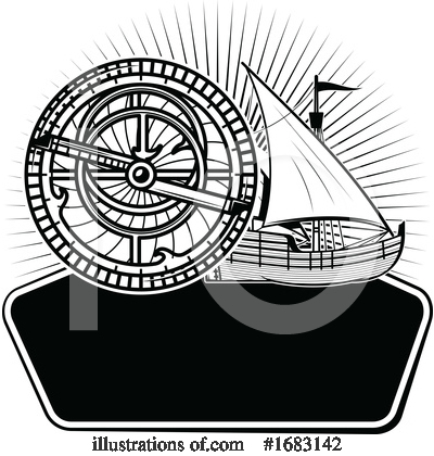 Royalty-Free (RF) Ship Clipart Illustration by Vector Tradition SM - Stock Sample #1683142