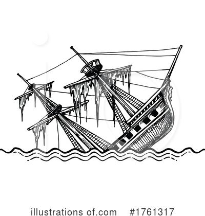 Ships Clipart #1761317 by Vector Tradition SM