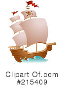 Ship Clipart #215409 by BNP Design Studio
