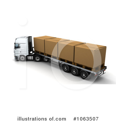 Royalty-Free (RF) Shipping Clipart Illustration by KJ Pargeter - Stock Sample #1063507