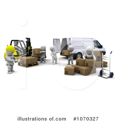 Royalty-Free (RF) Shipping Clipart Illustration by KJ Pargeter - Stock Sample #1070327