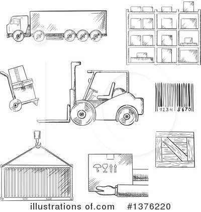 Royalty-Free (RF) Shipping Clipart Illustration by Vector Tradition SM - Stock Sample #1376220
