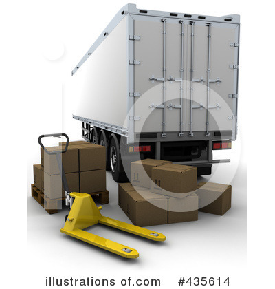 Royalty-Free (RF) Shipping Clipart Illustration by KJ Pargeter - Stock Sample #435614