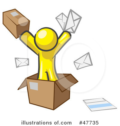 Royalty-Free (RF) Shipping Clipart Illustration by Leo Blanchette - Stock Sample #47735