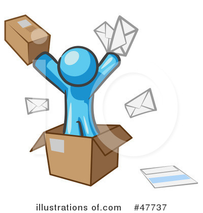 Royalty-Free (RF) Shipping Clipart Illustration by Leo Blanchette - Stock Sample #47737