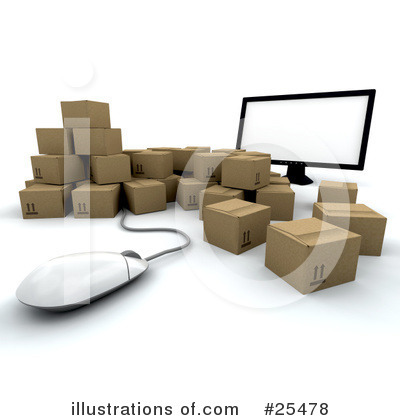 Royalty-Free (RF) Shipping Industry Clipart Illustration by KJ Pargeter - Stock Sample #25478
