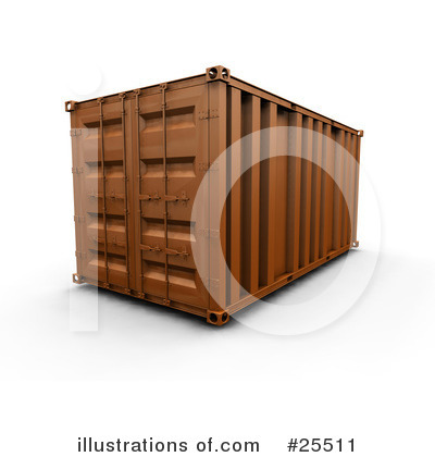 Royalty-Free (RF) Shipping Industry Clipart Illustration by KJ Pargeter - Stock Sample #25511