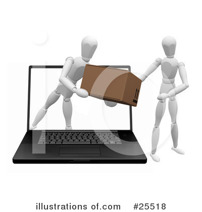 Online Shopping Clipart #25518 by KJ Pargeter