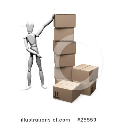 Royalty-Free (RF) Shipping Industry Clipart Illustration by KJ Pargeter - Stock Sample #25559