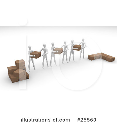 Royalty-Free (RF) Shipping Industry Clipart Illustration by KJ Pargeter - Stock Sample #25560