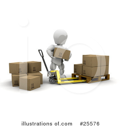 Royalty-Free (RF) Shipping Industry Clipart Illustration by KJ Pargeter - Stock Sample #25576