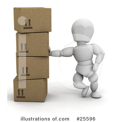 Royalty-Free (RF) Shipping Industry Clipart Illustration by KJ Pargeter - Stock Sample #25596