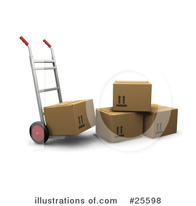Royalty-Free (RF) Shipping Industry Clipart Illustration by KJ Pargeter - Stock Sample #25598