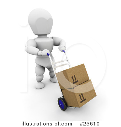 Royalty-Free (RF) Shipping Industry Clipart Illustration by KJ Pargeter - Stock Sample #25610