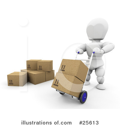 Royalty-Free (RF) Shipping Industry Clipart Illustration by KJ Pargeter - Stock Sample #25613