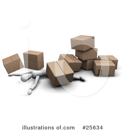 Royalty-Free (RF) Shipping Industry Clipart Illustration by KJ Pargeter - Stock Sample #25634