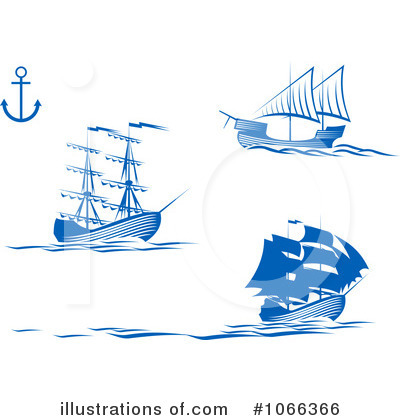 Royalty-Free (RF) Ships Clipart Illustration by Vector Tradition SM - Stock Sample #1066366
