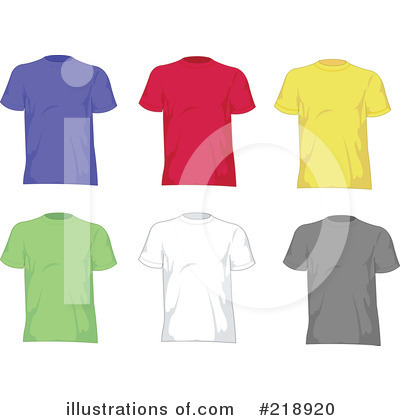 Royalty-Free (RF) Shirt Clipart Illustration by yayayoyo - Stock Sample #218920