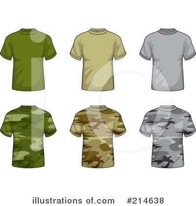 Royalty-Free (RF) Shirts Clipart Illustration by Cory Thoman - Stock Sample #214638