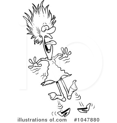 Royalty-Free (RF) Shocked Clipart Illustration by toonaday - Stock Sample #1047880