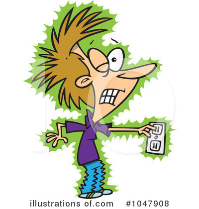 Royalty-Free (RF) Shocked Clipart Illustration by toonaday - Stock Sample #1047908