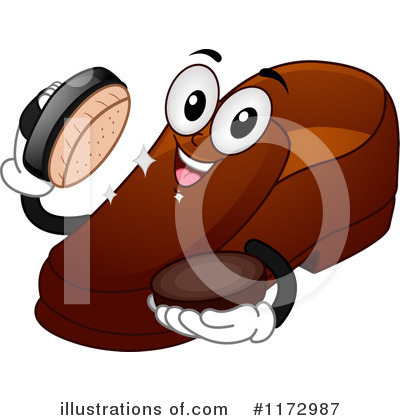 Royalty-Free (RF) Shoe Clipart Illustration by BNP Design Studio - Stock Sample #1172987