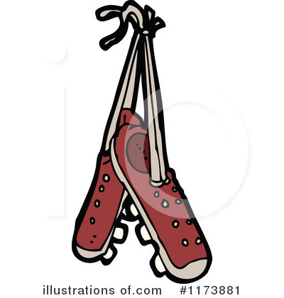 Royalty-Free (RF) Shoe Clipart Illustration by lineartestpilot - Stock Sample #1173881