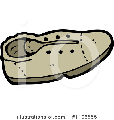 Royalty-Free (RF) Shoe Clipart Illustration by lineartestpilot - Stock Sample #1196555