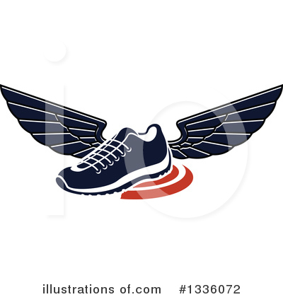 Royalty-Free (RF) Shoe Clipart Illustration by Vector Tradition SM - Stock Sample #1336072