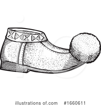 Royalty-Free (RF) Shoe Clipart Illustration by Any Vector - Stock Sample #1660611